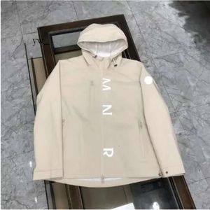 Monclair Mens Designer куртка с капюшоном весеннее осень осенний стиль Monclair Jacket Man Pate Fleece Jacket Рукава буквы Полосы