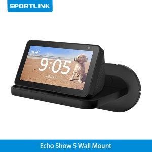 Acessórios SPORTLINK Compatível com Echo Show 5 1ª 2ª 3ª Geração Suporte de montagem em parede para Google Home/Homepod Mini Suporta qualquer coisa até 15 libras