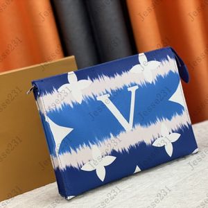 M47542 Üst tuvalet çantası 26cm Tasarımcı Moda Kadınlar Tuval Debriyaj Telefon Kozmetik Çantası Pochette Tuvalet Çantası Güzellik Kasa Aksesuarları