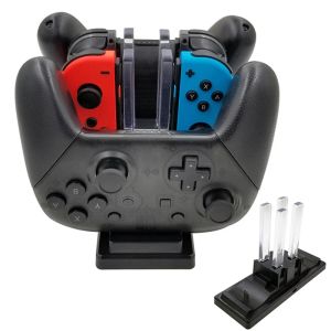 Stativ Bas Stand för Nintendo Switch Controller Console Dock Support Accessories Holder Gamepad Laddningsdockningsstationens spelkontroll