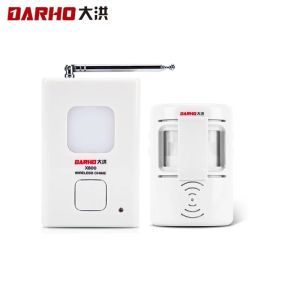 Detektor Darho Security Wireless Double Way Welcome Chime Alert Music Switch Pir Motion Sensor Shop Store Hotel Entry Alarbell Doorbell