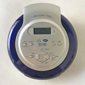 Odtwarzacz przenośny odtwarzacz CD Walkman System Wysokiej jakości muzyka odporna na szok LCD Wyświetlacz 3,5 mm Audio Jack Słuchawki CDRW Disc Console