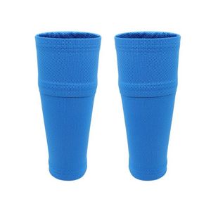 Parastinchi da calcio anti-distorsione, manica per polpacci, calza, supporto per le gambe, compressione da calcio, parastinchi di sicurezza traspiranti per adulti