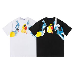 メンズTシャツデザイナーファッションTシャツサマーマンTEESレディース通気性トップレタープリントTシャツユニセックス半袖サイズS-2XL