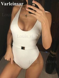 Kadın Mayo 6 Renk Seksi Kadın Mayo Yürütüllü Yüksek Kesim Tek Parça Mayo Bater Bemer Monokini Monokini Lady V1159 T24027