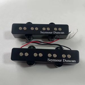 Jazz Bass Pickups JB Model, 4 struny, czarne profesjonalne akcesoria