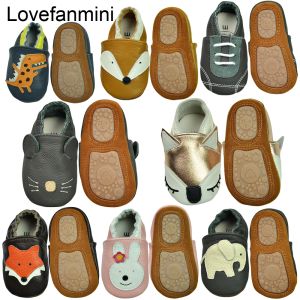 Scarpe da ginnastica per bambini in pelle autentica cucina sola sola bebe bootie neonati bambini ragazze ragazze infanti