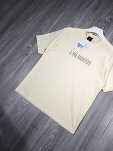 Summer A MA MANIERE BAWEŁKA T-shirt z drukowane koszulki T-koszulki T-koszulki 100% bawełniane koszulki