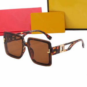 Дизайнерские солнцезащитные очки для мужчин, модные солнцезащитные очки F, роскошные золотые буквы, классические солнцезащитные очки для женщин, очки с полой оправой, поляроидные линзы с коробкой Hot -7