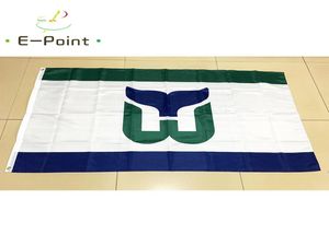 Hartford Whalers 3ft x 5ft 90cm150cm Polyester America Bayrak Banner5759354