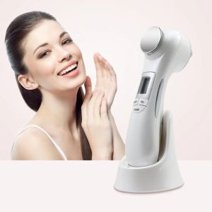 Devices 6 in 1 Electroporation Facial Massager RF EMS SKin Tightening Machine LED Photon Facial Mesotherapy Face Beauty Lifting Devices