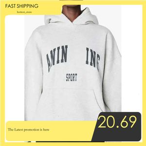 Anime hoodie ny broderi stil kvinnor annie bing hoodie desginer mode bomullsbrev tryck färg tröja aniner bing hoodie nio 366 434