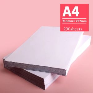 Papper 200 Sheet/Pack A4 A5 70G Skrivare Paper White Color Copy Paper School Office Supplies Printer Kids Ritning Paper