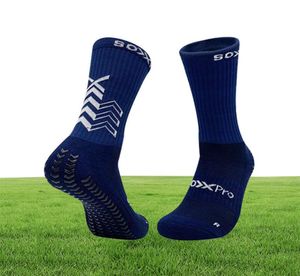 Fotboll Anti Slip Socks Men liknande som SoxPro Sox Pro Soccer för basket som kör cykelgym Jogging3541304