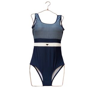 Sommar en bit bikini triangel metall casual bekväm smal fit baddräkt