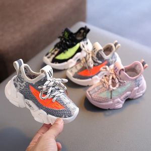 Spor ayakkabı spor ayakkabılar 2022 çocuk ayakkabıları antislip yumuşak dip bebek yürümeye