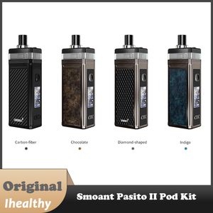 Smoant Pasito II Pod Kit bateria embutida de 2500mAh com cartucho grande de 6ml compatível com todas as bobinas Pasito n Knight 80