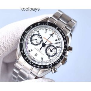 Luxo Speedmaster Sport Back moonswatch relógios omig Watch Womens homens transparente Designer de alta qualidade cronógrafo montre luxe com caixa QBLE