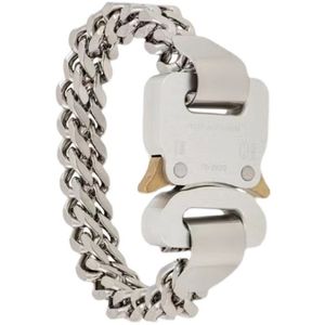 1017 ALYX 9SM Bracciale con fibbia in lega a catena a doppio strato Semplice hip-hop con lo stesso braccialetto Ins Tide Brand Fashion All-Match Jewe316S