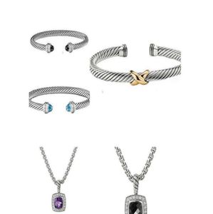 Jewelrys Necklace Bracelet Dy Sliver Mens Womens Platinum Pearl Head Fashion Versatile Bracelets Jewelry Plated ed 6598363