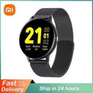 Uhren Xiaomi Smart Watch Bluetooth Antwortanruf Full Touch Dial Call Fitness Tracker IP68 Wasserdicht 5G ROM Smartwatch für Männer Frauen