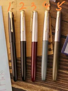 Markers 1pc Ny vesion St Penpps 616S Fountain Pen Arrow Mark Ink Pen F NIB Business Stationery Office School Writing Gift