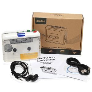 Player Walkman Music Cassette Tape to MP3 Digital Converter Player USB Cassette B2QA
