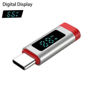 Kommunikationsskärm Type-C-anslutning Digital Display Cable Converter Plug-adapter Övervakningshastighet Se det tydligt