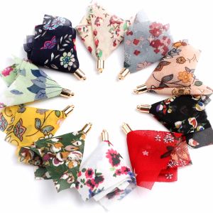 Jewelry 100p Mix Designs 58mm Chiffon Flower Tassel Fabric Charms for Keychain /cell Phone Straps /handbag Pendant Jewelry Findings