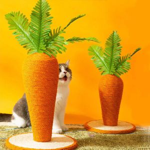 Scratchers Cat Scratcher Cat Tree Scraper Tower Scratching Cat Tree Cute Carrot Cat Climbing Post Funny Cat Grinding Claw Post Pet Supplies