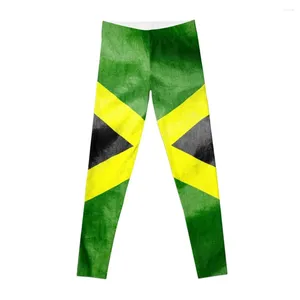 Active Pants Jamaica Flag Leggings Sporty Woman Gym Women Sportwear Legging Push Up Tights for Womens