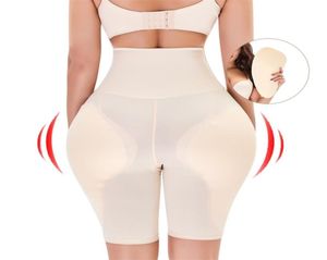 Booty Butt Lifter Vita alta Trainer Coscia Donna Shapewear Mutandine senza cuciture Push Up Ass Lift Fianchi Pad Faja Shaper Pantaloni imbottiti 24548360