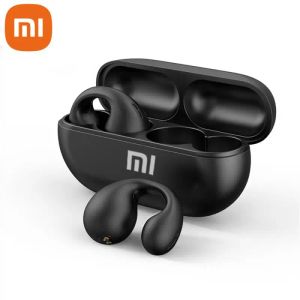 Hörlurar/headset xiaomi mijia bluetooth hörlurar ledning öron krok trådlös sport hörlurar hifi stereo vattentät brusreducering headset headset