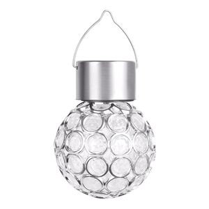 Solar LED Hanging Light Lantern Waterproof Hollow Out Ball Lamp för utomhus trädgårdsgård uteplatsdekoration Solar Light Light