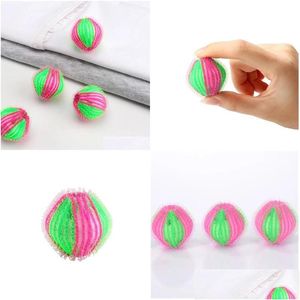 Sponges Scouring Pads 6Pcs Washing Hine Laundry Ball Fluff Cleaning Lint Fuzz Grab Drop Delivery Home Garden Housekee Organization Dhkv7