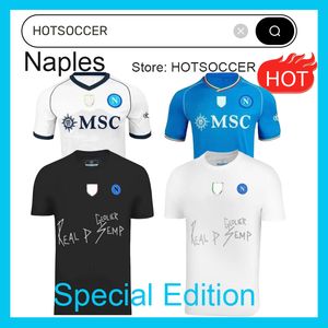 23 24 스페셜 에디션 나폴리 축구 저지 Maglia Napoli 2023 2024 Zielinski Kvaratskheliacampioni D 'Italia 축구 저지 Osiphen Lozano SSC Napoli