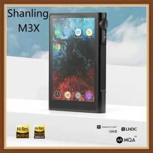 Player Shanling M3X MQA-Unterstützung HiRes Tragbarer Musik-Player Dual ES9219C DAC/AMP DSD256 384 kHz/32 Bit Zweiwege-Bluetooth MP3/MP4