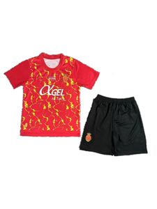 2023 24 RCD Mallorca Kids Kit Futebol Jerseys Edição Comemorativa MURIQI ABDON A. RAILLO VALJENT S.DARDER Home Away Camisas de Futebol Kits