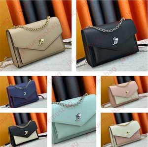 Designer MyLockMe chain bag women M82121 M80673 Twist lock handbag tote Lockme series high quality Envelope flip cover Shoulder crossbody bags lady dhgate Sacoche