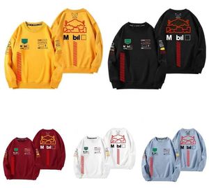 2024 Nuova felpa a maniche lunghe F1 Racing maglione girocollo ampio stesso stile personalizzato