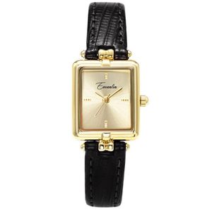 Kvinnors klockor Quartz Watch Temperament Women's Retro Nisch Light Luxury Women's Small Square Watch som en gåva för 289 -talet