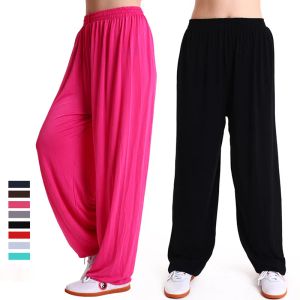 Roupas de alta qualidade calças kung fu tai chi bloomers wushu artes marciais wing chun roupas calças de treinamento calças de yoga calças acrobacias