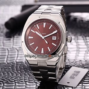 42mm utomlands Datum 4500V 110A-B146 JAPAN MIYOTA AUTOMATISKA MENSKRAV BROWN SILVER SILVER SS STEEL BAND Sports Watches Sapphire 293y