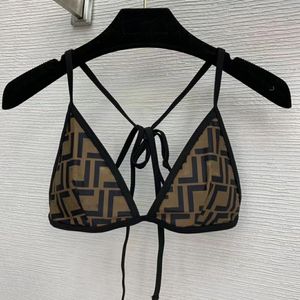 Luksusowe kobiety stroje kąpielowe zestaw bikini bikini projektanta stroju kąpielowego drukowane damskie body bodysuit na plaż