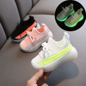 Outdoor Kinder Schuhe Jungen Mädchen Sport Schuhe Sommer Frühling Mode Atmungsaktive Baby Casual Schuhe Weichen Boden Rutschfeste Kinder Turnschuhe