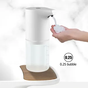 Flytande tvåldispenser Automatisk handfri smart sensor Touchless pump för kök badrumstvätt