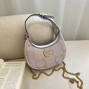 8 colors G Half Moon Women Shoulder Bag Crossbody Aphrodite Chain Bags Designer Handbag Luxury Hobos Designers Handbags Womens Tot211L