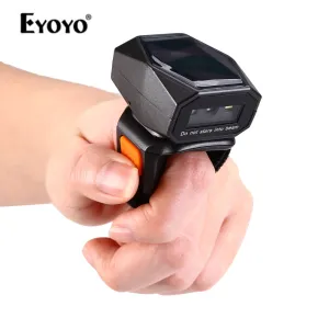 Headphone/Headset Eyoyo 2d Wearable Ring Barcode Scanner Mini Portable 3in1 Usb Wired 2.4g Wireless Bluetooth Finger Scanner Ipad Iphone Android