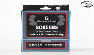 Smoking Silver Stainless Steel Screens Screen Filters Net 5 Each Wallet Pack Standard Metal Pipe Sell Brass Filter R88843897