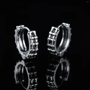 Hoop Earrings Cool Fashion Chain Huggie For Men Boys Waterproof Stainless Steel Gothic Ear Gifts Him Jewelry